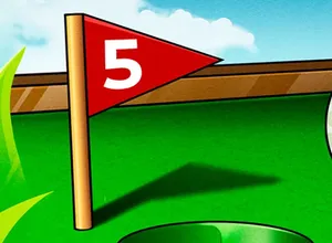 Golf con canicas